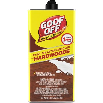 Goof Off 12oz Latex Paint Remover for Hardwood Floors