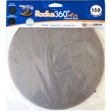 FCI SD150-5 Mesh Abrasive for Radius 360 Air 150 Grit 5Pk
