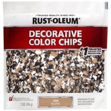 Rust-Oleum 1lb Tan Blend Decorative Chips