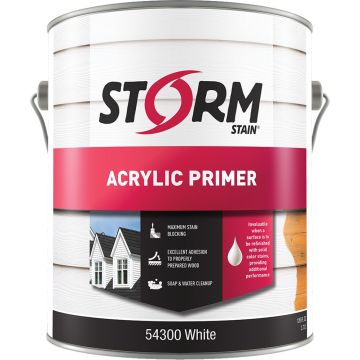 Storm 1gal Alkyd Latex Primer White 100 VOC