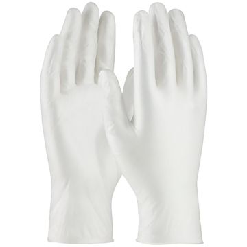 PIP Ambi-Dex 64-V3000/L Disposable Vinyl Ind. Grade Clear Powdered 3 Mil Large Gloves 100Pk