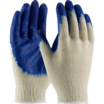 West Chester Large Economy Knit Cotton/Poly Glove w/Latex Coated Grip (12 Pairs)