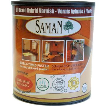 Saman 32oz Hybrid Semi Gloss Varnish