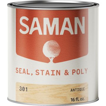 SamaN pt Antique Seal, Stain, and Polyurethane