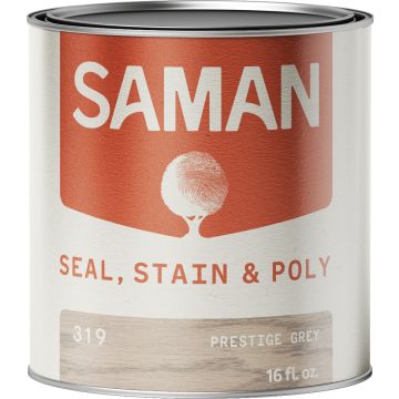 SamaN pt Prestige Grey Seal, Stain, and Polyurethane