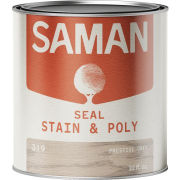 SamaN qt Prestige Grey Seal, Stain, and Polyurethane