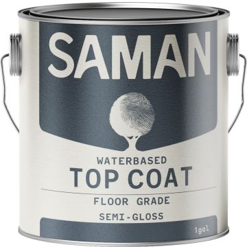 SamaN 1gal Satin Water-Based Top Coat
