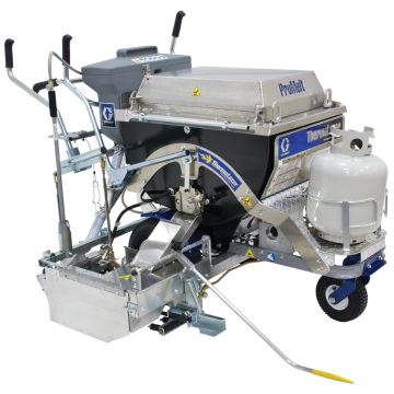 Graco ThermoLazer ProMelt Thermoplastic Striping System w/ 3" x 3" x 3" SmartDie II