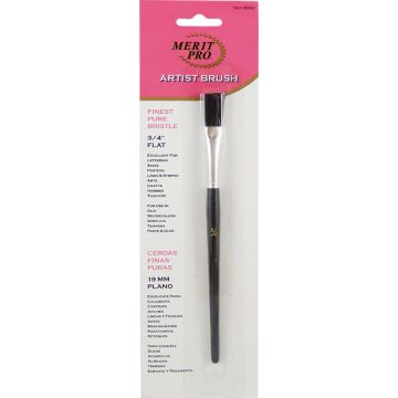 Dynamic #3/4 Flat Pure Bristle Artist Brush