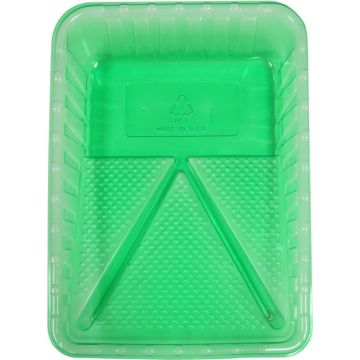 Dynamic 2qt (2l) Green Plastic Paint Tray