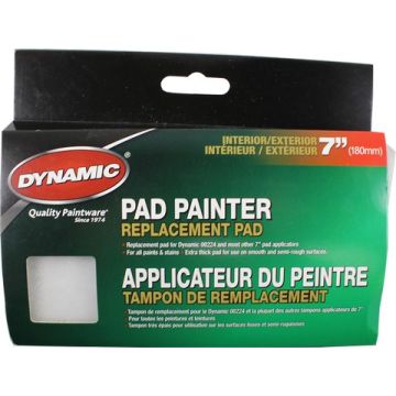 Dynamic 7" Premium Interior/Exterior Pad Painter Refill (For 00224)