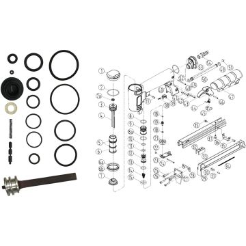 Merit Pro Rebuild Kit For 7116P Professional Air Stapler