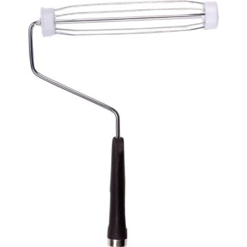 Dynamic 9" x 1/4" Shank 5-Wire Consumer Roller Frame w/Black Handle