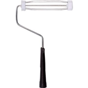 Dynamic 7" x 1/4 Shank 4-Wire Consumer Roller Frame w/Black Handle
