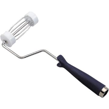 Dynamic 4" x 1/4" Shank 4-Wire Standard Roller Frame w/Black Handle