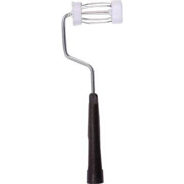 Dynamic 3" x 1/4" Shank 4-Wire Standard Roller Frame w/Black Handle