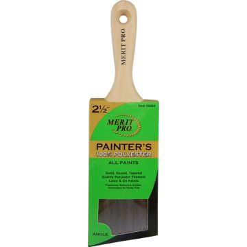 Merit Pro 2-1/2" Painters Professional Angle Short Handle Brush