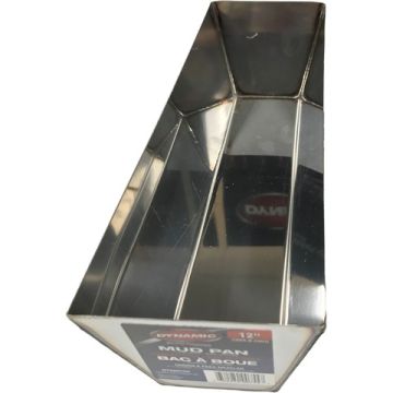 Dynamic 12 Stainless Steel Mud Pan