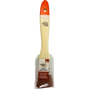 Merit Pro 1" Camel Hair Paint Brush (Case of 12)