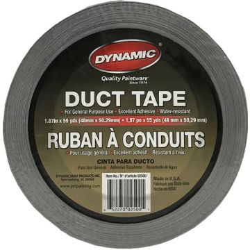 Dynamic 1.87" x 55yd (48mm x 50.29m) Grey Utility Duct Tape