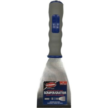 Dynamic 3" Scraper w/Threaded Handle and .060" Carbon Steel Blade