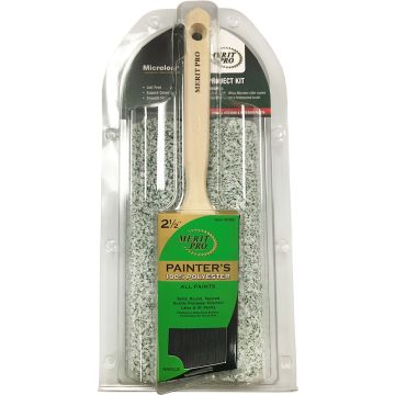 Merit Pro Painters Brush & Roller Combo