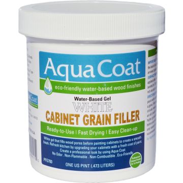 Aqua Coat pt White Cabinet Grain Filler