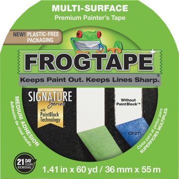 Frogtape 1.41" x 60yd Green Multi-Surface Painter's Tape