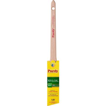 Purdy 1" 100% Dyed Nylon Soft Nylox Dale Angular Paint Brush
