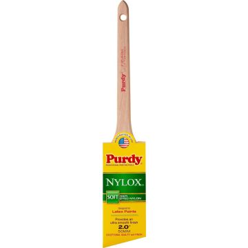 Purdy 2" 100% Dyed Nylon Soft Nylox Dale Angular Paint Brush