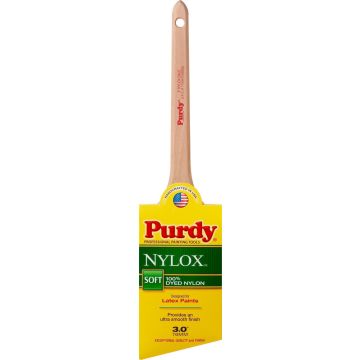 Purdy 3" 100% Dyed Nylon Soft Nylox Dale Angular Paint Brush