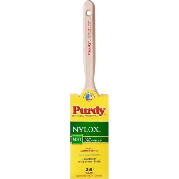 Purdy 2-1/2" 100% Dyed Nylon Soft Nylox Elasco Paint Brush