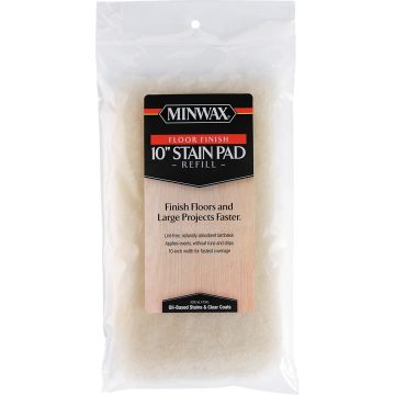 Minwax 10" Lambskin Floor Stain Pad Refill