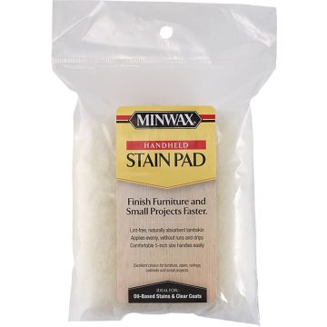 Minwax 5" Lambskin Handheld Stain Pad