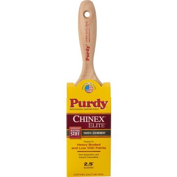 Purdy 2-1/2" 100% Chinex Extra Stiff Chinex Elite Sprig Paint Brush