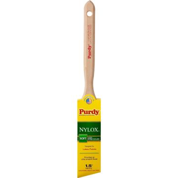 Purdy 1-1/2" 100% Dyed Nylon Soft Nylox Glide Angular Paint Brush