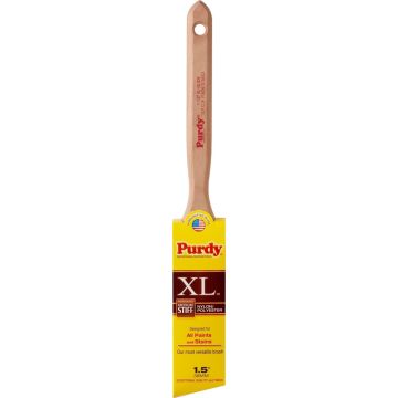 Purdy 1-1/2" Nylon/Polyester Medium Stiff XL Glide Angular Trim Paint Brush