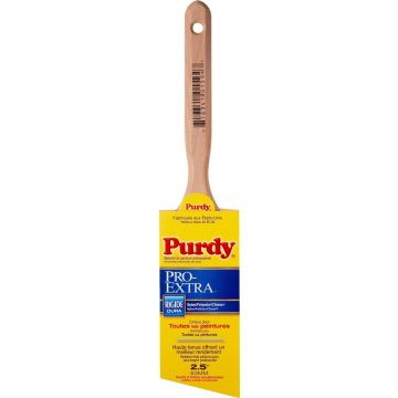 Purdy 2-1/2" Nylon/Polyester/Chinex Stiff Pro-Extra Glide Angular Paint Brush