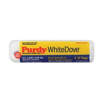 Purdy 9" x 1/2" Nap Woven Dralon Fabric White Dove Roller Cover