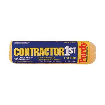 Purdy 9" x 1/2" Nap High Quality Polyester Contractors 1st Roller Cover