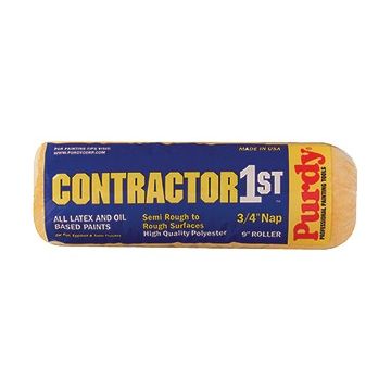 Purdy 9" x 3/4" Nap High Quality Polyester Contractors 1st Roller Cover
