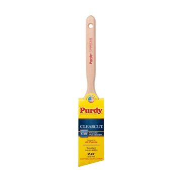 Purdy 2" Nylon/Polyester Stiff Clearcut Glide Angular Paint Brush