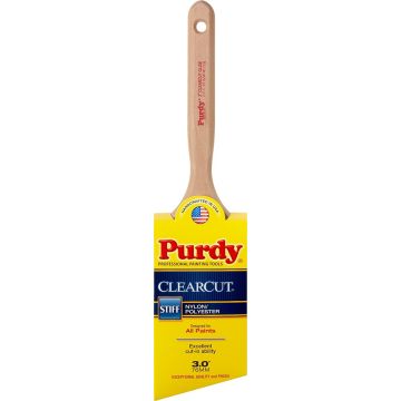 Purdy 3" Nylon/Polyester Stiff Clearcut Glide Angular Paint Brush