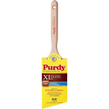 Purdy 3" Chinex/Polyester Stiff XL Elite Glide Angular Paint Brush