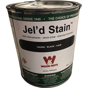 Wood Kote Qt Jel'd Stain Black Stain