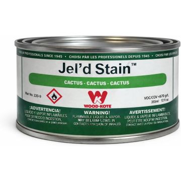Wood Kote 12oz Jel'D Stain Cactus Stain