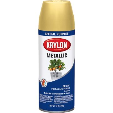 Krylon 12oz Metallic Bright Gold Spray