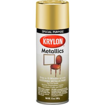 Krylon 12oz Metallic Brass Spray