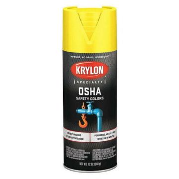 Krylon 12oz OSHA Safety Yellow Spray
