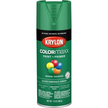 Krylon 12 oz. Gloss Emerald Green COLORmaxx Spray